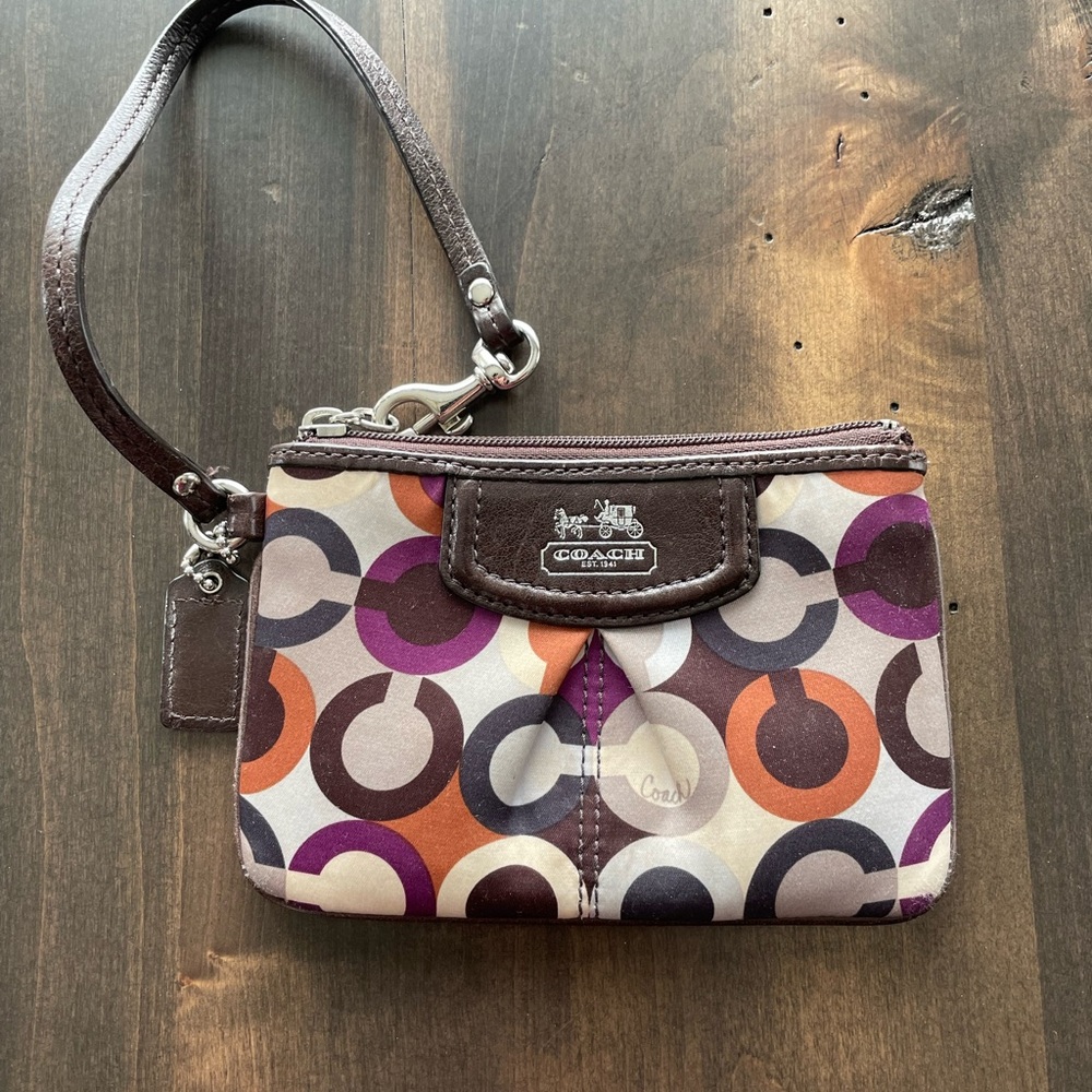 Coach wristlet